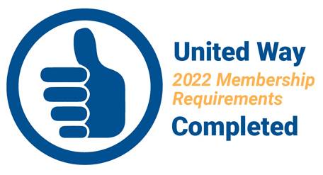 2022 United Way Worldwide Membership Requirements Badge