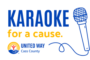 Karaoke for a Cause Event Graphic